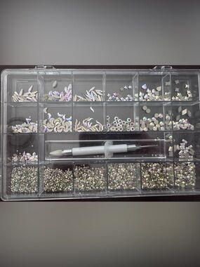 Gemstone Beads for Nail Art or Jewelry Making